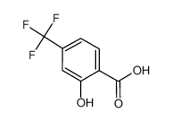 Picture of 2-hydroxy-3-(trifluoromethyl)benzoic acid