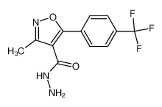 Picture of 3-Methyl-5-[4-(trifluoromethyl)phenyl]isoxazole-4-carboxylic acid hydrazide