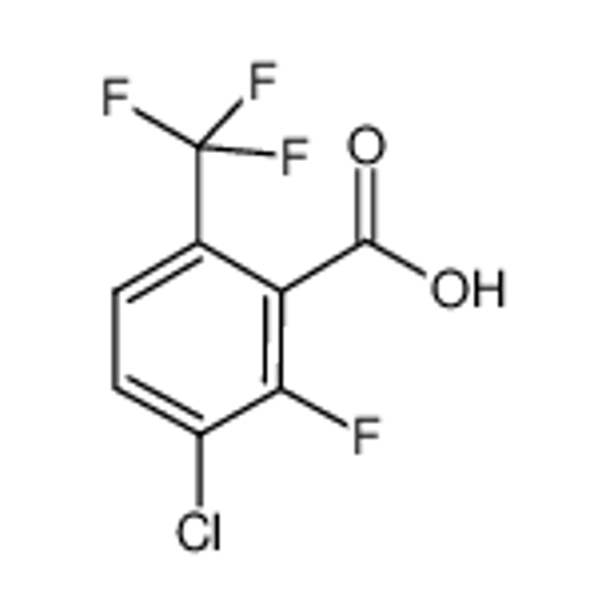Picture of 3-CHLORO-2-FLUORO-6-(TRIFLUOROMETHYL)BENZOIC ACID
