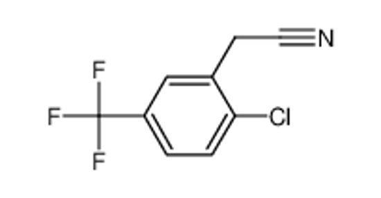 Picture of 2-[2-chloro-5-(trifluoromethyl)phenyl]acetonitrile