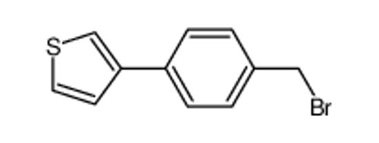 Picture of 3-[4-(BROMOMETHYL)PHENYL]THIOPHENE