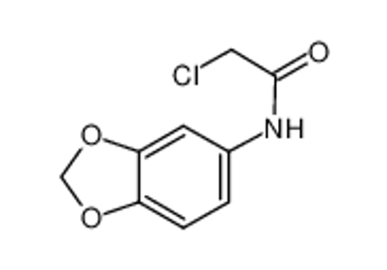Imagem de N-(1,3-Benzodioxol-5-yl)-2-chloroacetamide