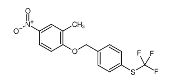 Picture of 2-methyl-4-nitro-1-[[4-(trifluoromethyl)phenyl]methylsulfanyl]benzene