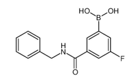 Изображение (3-(Benzylcarbamoyl)-5-fluorophenyl)boronic acid