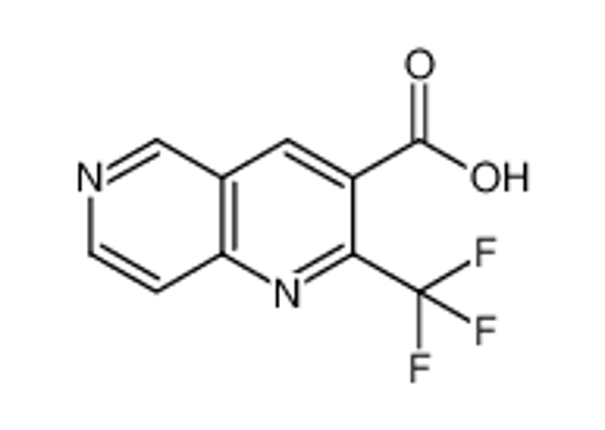 Изображение 2-(Trifluoromethyl)-1,6-naphthyridine-3-carboxylic acid