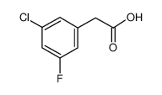 Picture of 2-(3-chloro-5-fluorophenyl)acetic acid