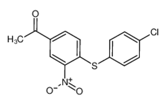 Picture of 1-[4-(4-chlorophenyl)sulfanyl-3-nitrophenyl]ethanone