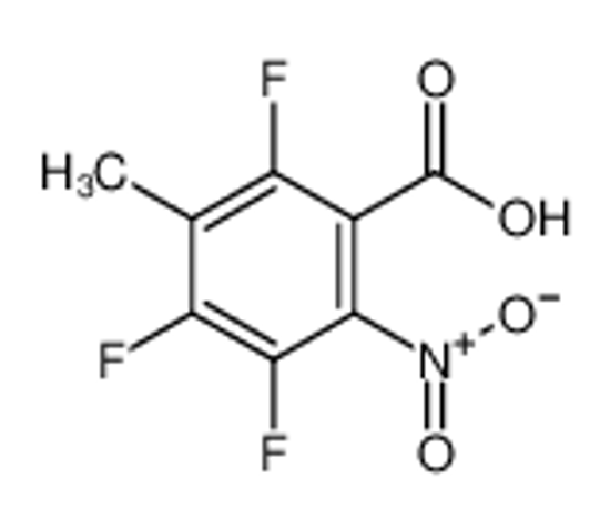 Picture of 2,4,5-Trifluoro-3-methyl-6-nitrobenzoic acid