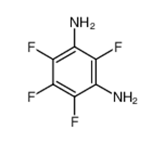 Picture of 2,4,5,6-tetrafluorobenzene-1,3-diamine