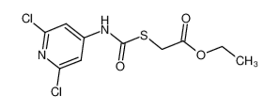 Picture of ethyl 2-[(2,6-dichloropyridin-4-yl)carbamoylsulfanyl]acetate