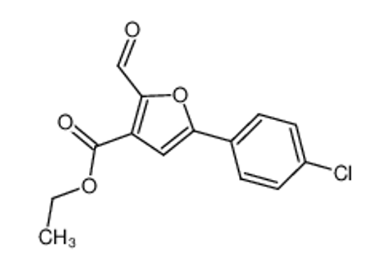 Изображение ethyl 5-(4-chlorophenyl)-2-formylfuran-3-carboxylate