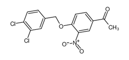 Picture of 1-[4-[(3,4-dichlorophenyl)methoxy]-3-nitrophenyl]ethanone