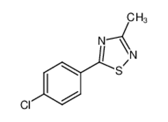 Picture of 5-(4-CHLOROPHENYL)-3-METHYL-1,2,4-THIADIAZOLE