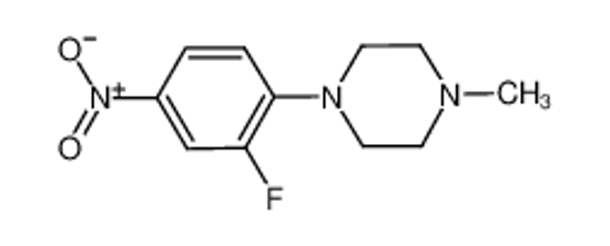 Picture of 1-(2-FLUORO-4-NITROPHENYL)-4-METHYLPIPERAZINE