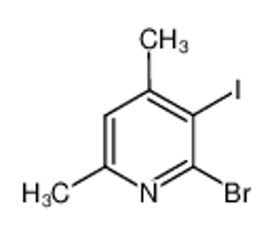 Picture of 2-BROMO-3-IODO-4,6-DIMETHYLPYRIDINE
