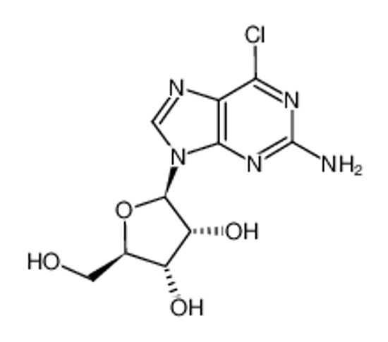 Picture of 2-Amino-6-chloropurine-9-riboside
