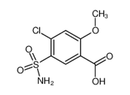 Picture of 4-Chloro-2-methoxy-5-sulfamoylbenzoic acid