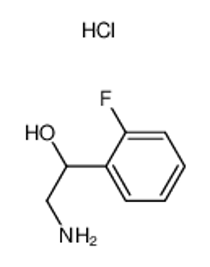 Picture of 2-amino-1-(2-fluorophenyl)ethanol,hydrochloride