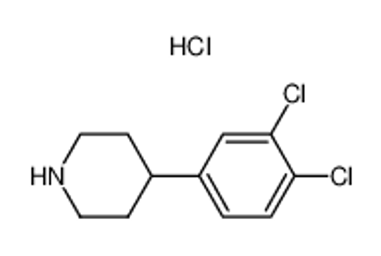 Picture of 4-(3,4-dichlorophenyl)piperidine,hydrochloride