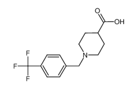 Picture of 1-(4-TRIFLUOROMETHYL-BENZYL)-PIPERIDINE-4-CARBOXYLIC ACID HYDROCHLORIDE