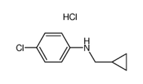 Picture of 4-chloro-N-(cyclopropylmethyl)aniline,hydrochloride