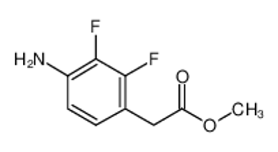 Picture of methyl 2-(4-amino-2,3-difluorophenyl)acetate