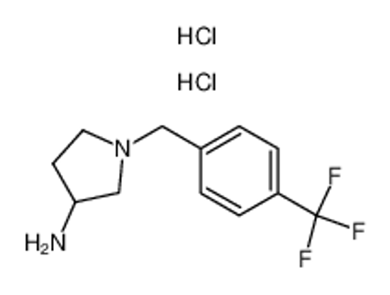 Picture of 1-[[4-(trifluoromethyl)phenyl]methyl]pyrrolidin-3-amine,dihydrochloride