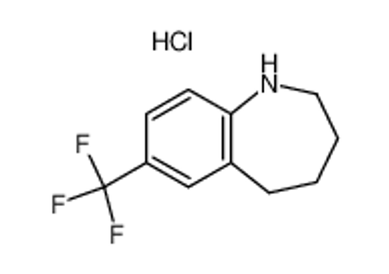 Picture of 7-TRIFLUOROMETHYL-2,3,4,5-TETRAHYDRO-1H-BENZO[B]AZEPINE HYDROCHLORIDE
