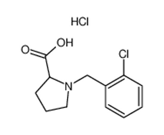 Picture of 1-[(2-chlorophenyl)methyl]pyrrolidine-2-carboxylic acid,hydrochloride