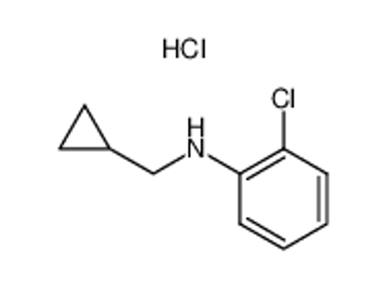 Picture of 2-chloro-N-(cyclopropylmethyl)aniline,hydrochloride