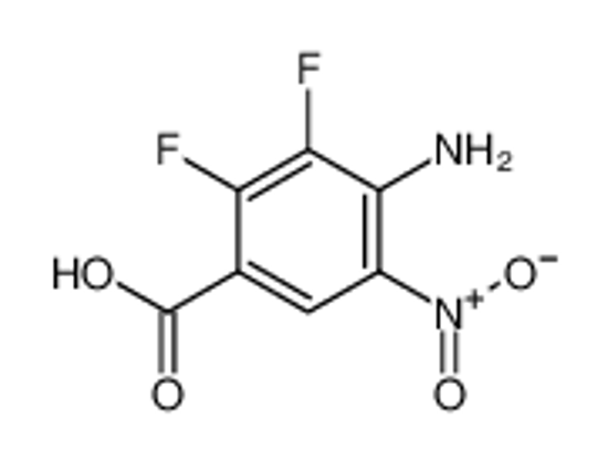 Picture of 4-amino-2,3-difluoro-5-nitrobenzoic acid