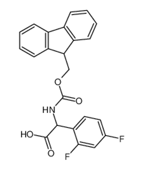Picture of 2-(2,4-difluorophenyl)-2-(9H-fluoren-9-ylmethoxycarbonylamino)acetic acid