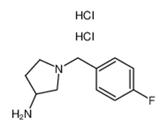 Picture of 1-[(4-fluorophenyl)methyl]pyrrolidin-3-amine,dihydrochloride