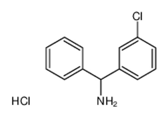 Picture of (3-chlorophenyl)-phenylmethanamine,hydrochloride