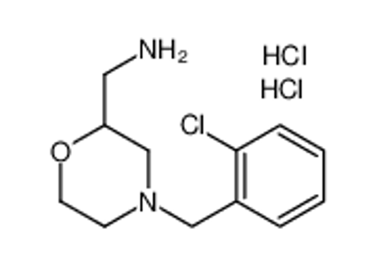 Picture of [4-[(2-chlorophenyl)methyl]morpholin-2-yl]methanamine,dihydrochloride