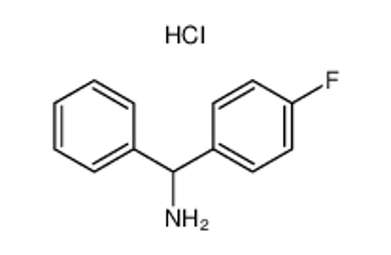 Picture of (4-fluorophenyl)-phenylmethanamine,hydrochloride