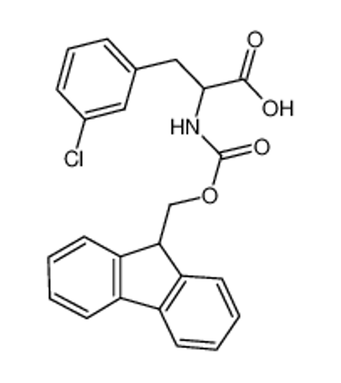 Picture of 3-(3-chlorophenyl)-2-(9H-fluoren-9-ylmethoxycarbonylamino)propanoic acid