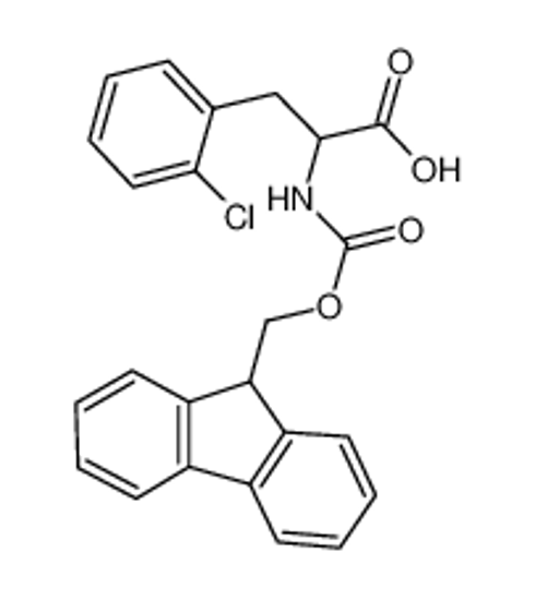 Picture of 3-(2-chlorophenyl)-2-(9H-fluoren-9-ylmethoxycarbonylamino)propanoic acid
