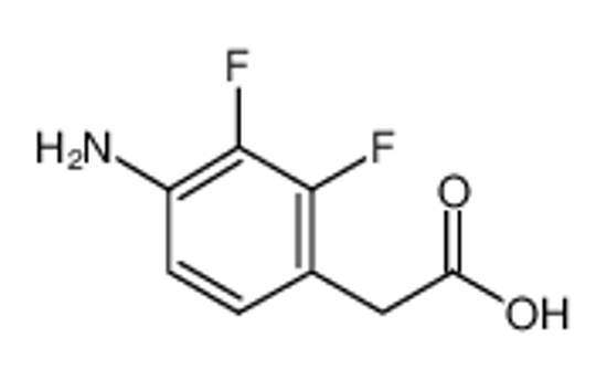 Picture of 2-(4-amino-2,3-difluorophenyl)acetic acid