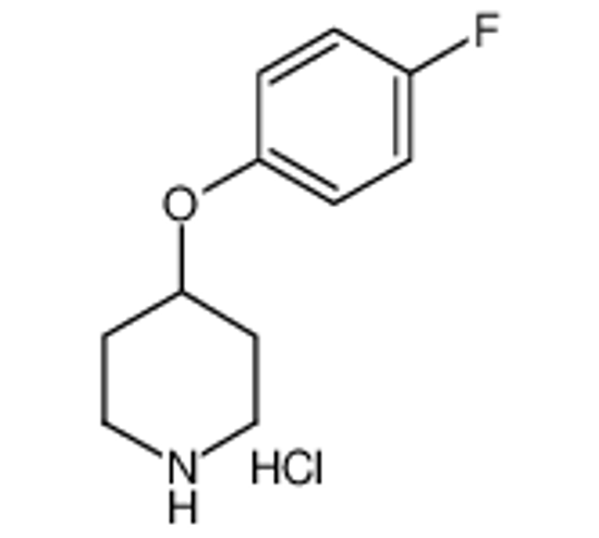 Imagem de 4-(4-fluorophenoxy)piperidine,hydrochloride