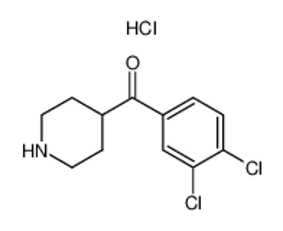 Picture of (3,4-dichlorophenyl)-piperidin-4-ylmethanone,hydrochloride