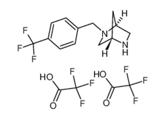 Picture of (1S,4S)-(+)-2-(4-TRIFLUOROMETHYL-BENZYL)-2,5-DIAZA-BICYCLO[2.2.1]HEPTANE 2CF3COOH
