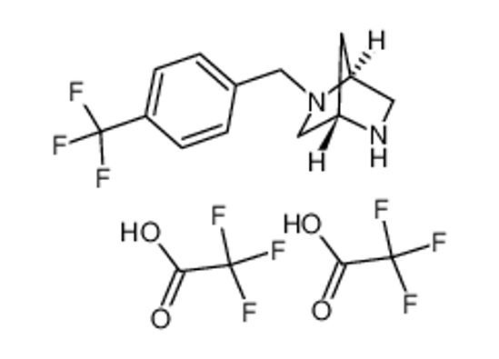 Imagem de (1S,4S)-(+)-2-(4-TRIFLUOROMETHYL-BENZYL)-2,5-DIAZA-BICYCLO[2.2.1]HEPTANE 2CF3COOH