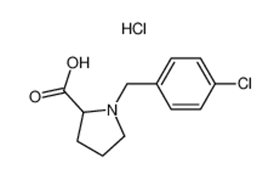 Picture of 1-[(4-chlorophenyl)methyl]pyrrolidine-2-carboxylic acid,hydrochloride