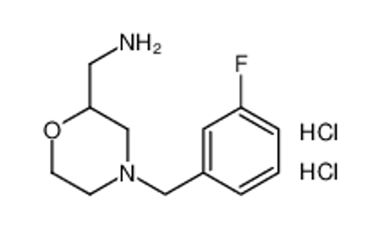 Picture of [4-[(3-fluorophenyl)methyl]morpholin-2-yl]methanamine,dihydrochloride
