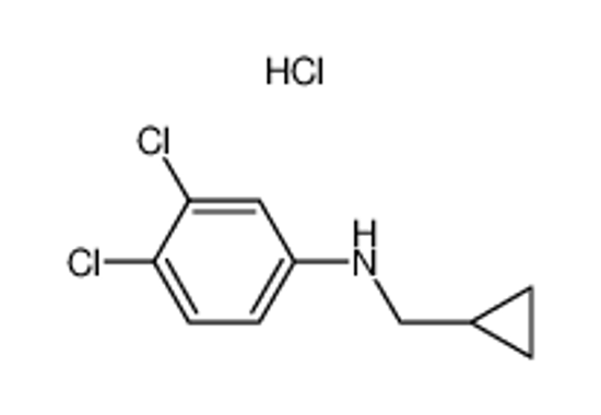 Изображение CYCLOPROPYLMETHYL-(3,4-DICHLORO-PHENYL)-AMINE HYDROCHLORIDE