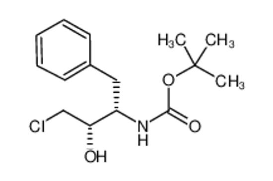 Imagem de (1S, 2S)-(1-BENZYL-3-CHLORO-2-HYDROXY-PROPYL)-CARBAMIC ACID TERT-BUTYL ESTER