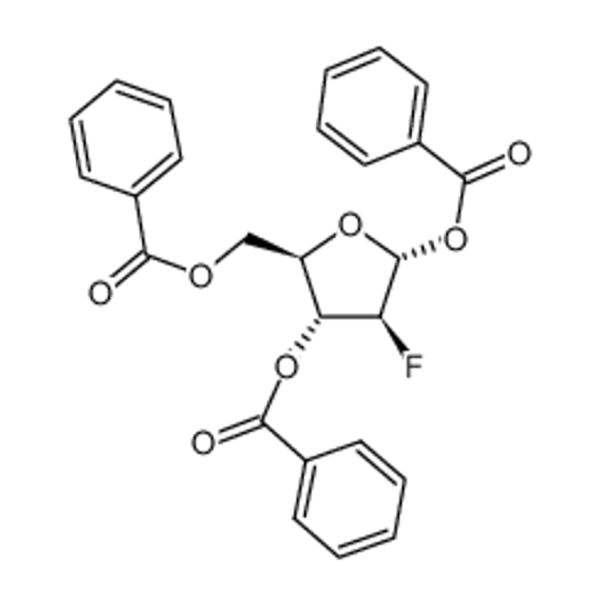 Picture of 1,3,5-Tri-O-Benzoyl-2-Deoxy-2-Fluoro -α-D-Arabinose