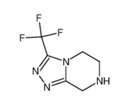 Picture of 3-(Trifluoromethyl)-5,6,7,8-tetrahydro-[1,2,4]triazolo[4,3-a]pyrazine