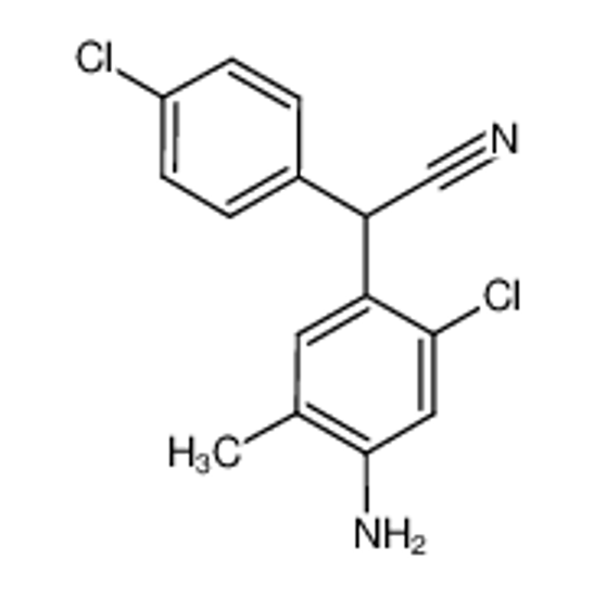 Picture of 2-(4-Amino-2-chloro-5-methylphenyl)-2-(4-chlorophenyl)acetonitrile